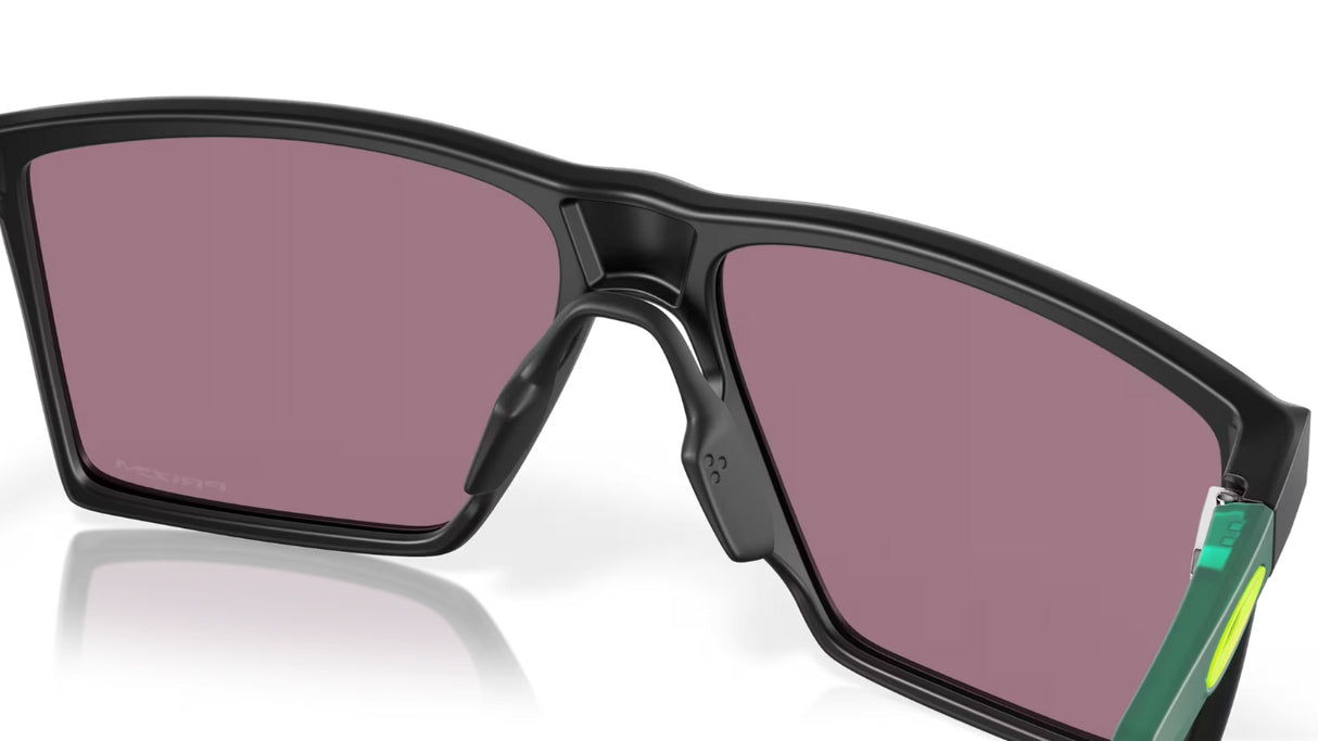 Oakley Futurity Sun Satin Black/ Prizm Jade Achterkant