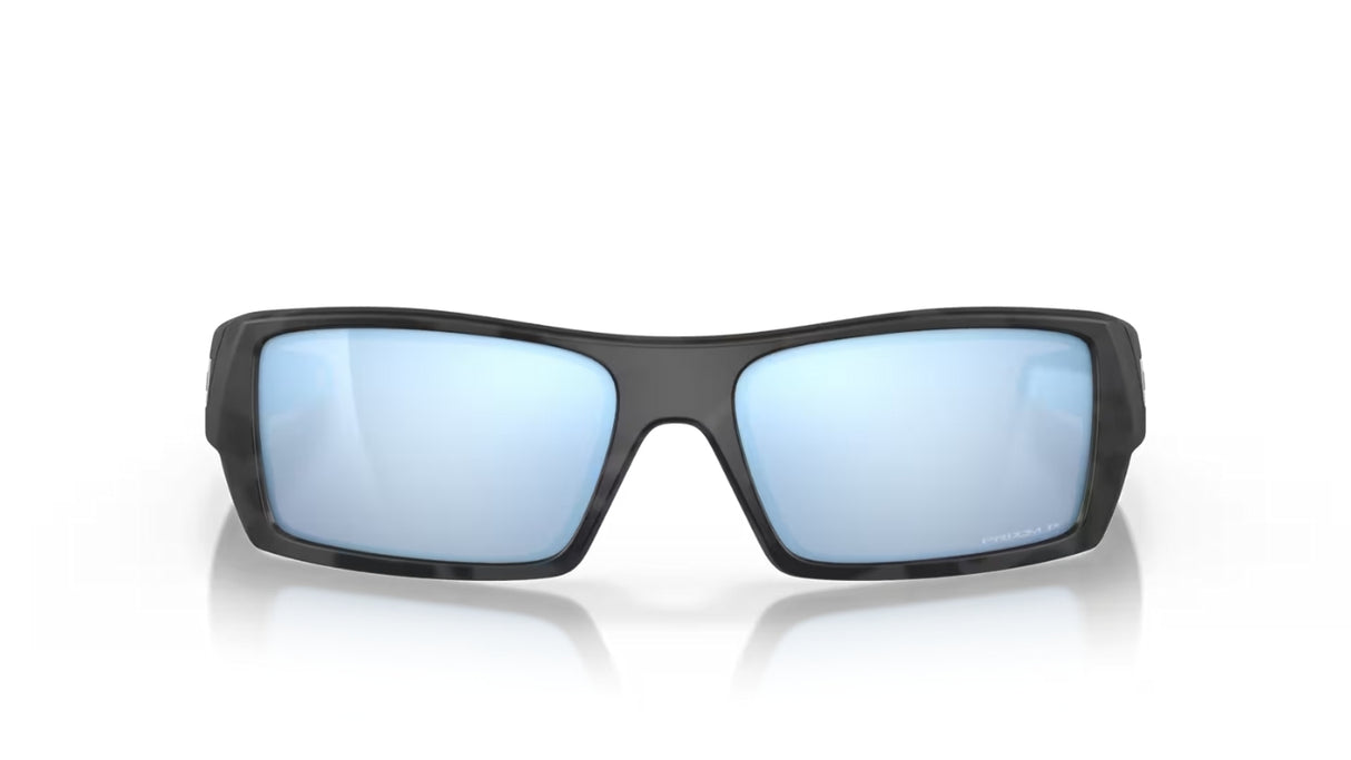 Oakley Gascan Matte Black Camo Prizm Deep Water Polarized voorzijde