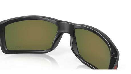 Oakley Gibston Black Ink/ Prizm Ruby Polarized Achterkant