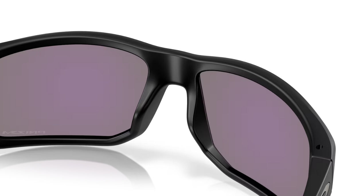 Oakley Gibston XL Matte Black/ Prizm Jade Achterkant
