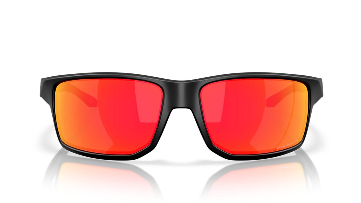 Oakley Gibston XL Matte Black/ Prizm Ruby Polarized Voorkant