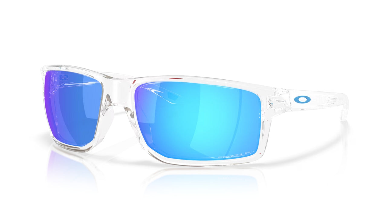 Oakley Gibston XL Clear/ Prizm Sapphire Polarized