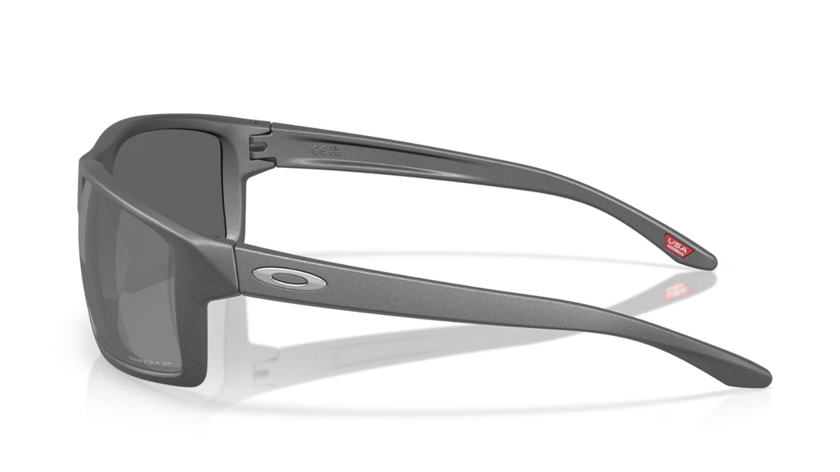 Oakley Gibston XL Steel/ Prizm Black Polarized Zijkant