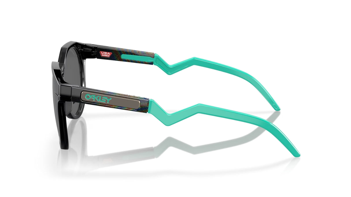 Oakley HSTN L Black Ink Prizm Black Polarized zijaanzicht