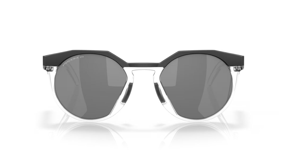 Oakley HSTN L Matte Black Prizm Black Polarized voorzijde