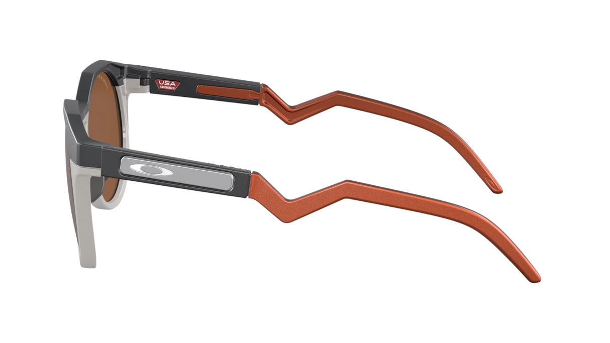 Oakley HSTN L Matte Carbon/ Prizm Tungsten Zijkant