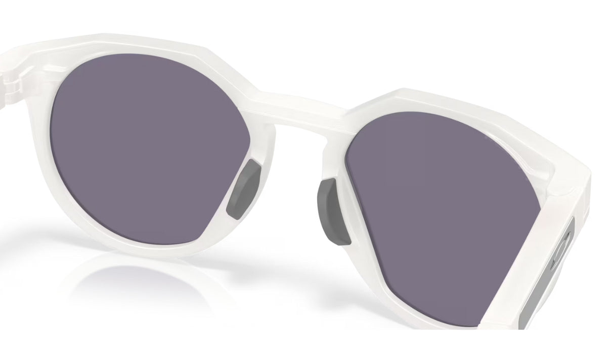 Oakley HSTN Matte Vapor Prizm Grey achterzijde nabij