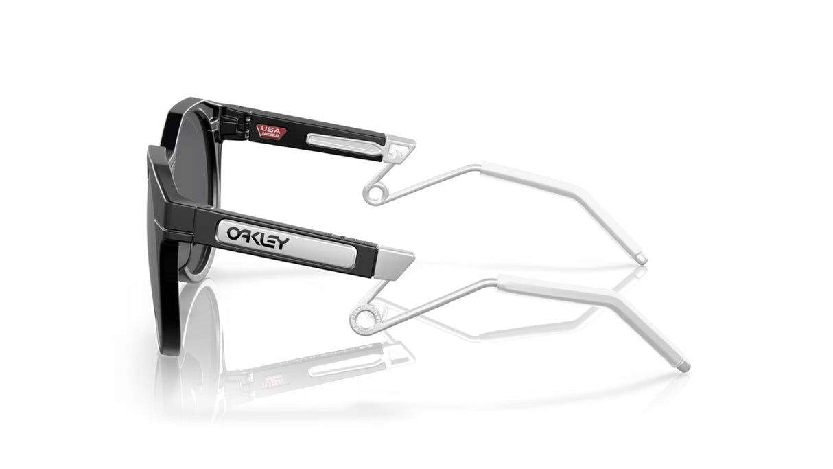 Oakley HSTN Metal Matte Black Prizm Black zijaanzicht