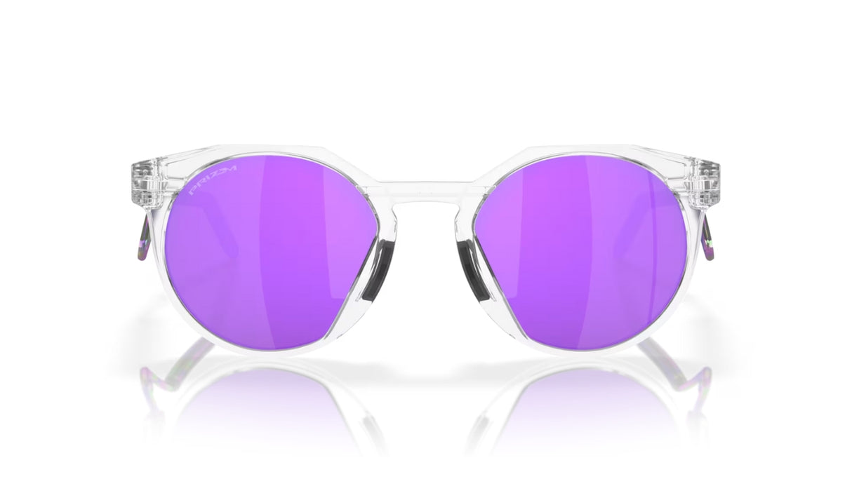 Oakley HSTN Metal Matte Clear Prizm Violet voorzijde