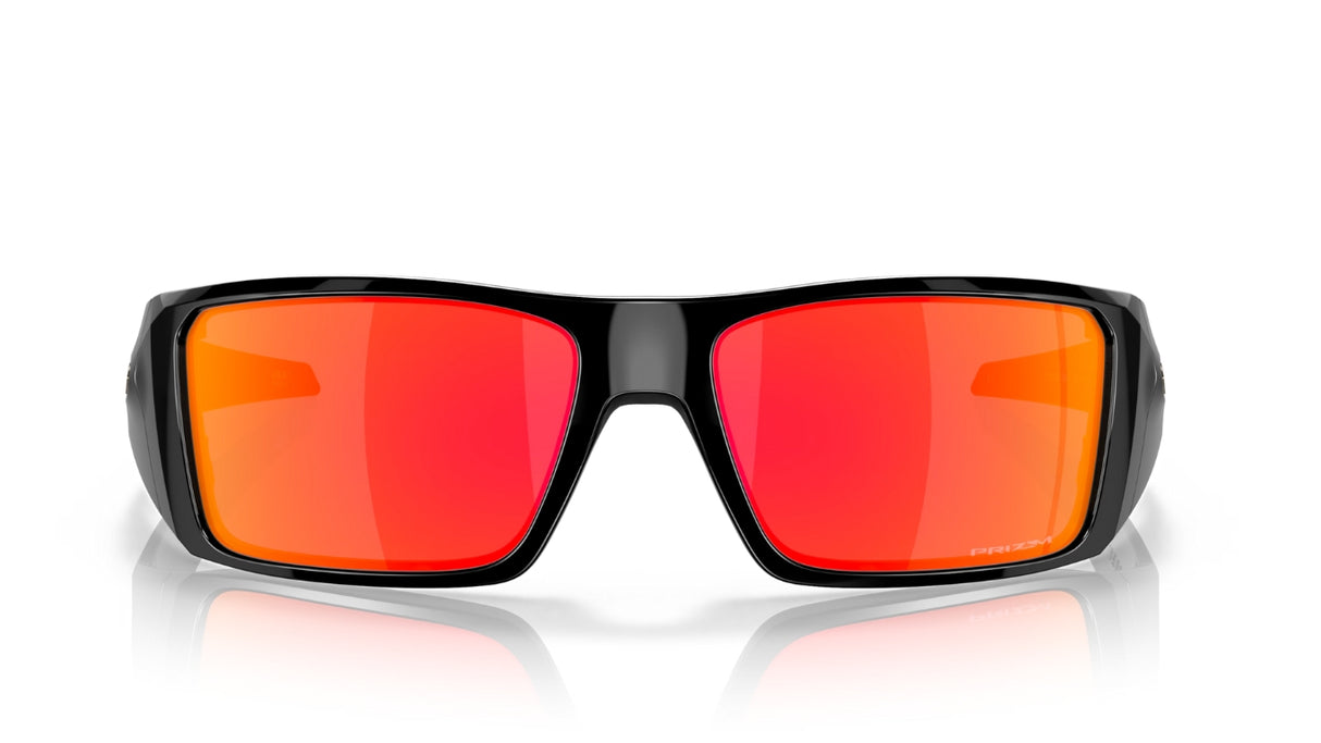 Oakley Heliostat Polished Black Prizm Ruby Voorkant