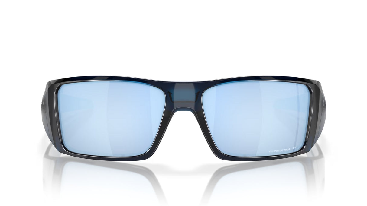 Oakley Heliostat Transparent Poseidon/ Prizm Deep Water Polarized Voorkant