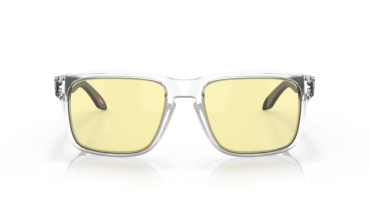 Oakley-Holbrook-Clear-Prizm-Gaming-voorzijde