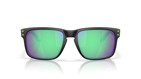 Oakley Holbrook Matte Black / Prizm Road Jade voorkant