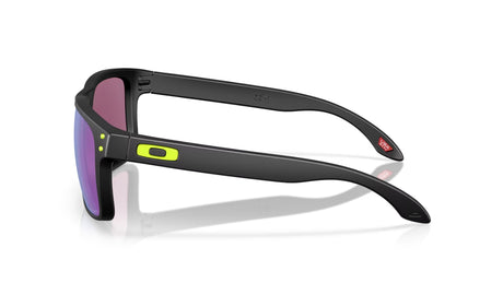 Oakley Holbrook Matte Black / Prizm Road Jade zijkant