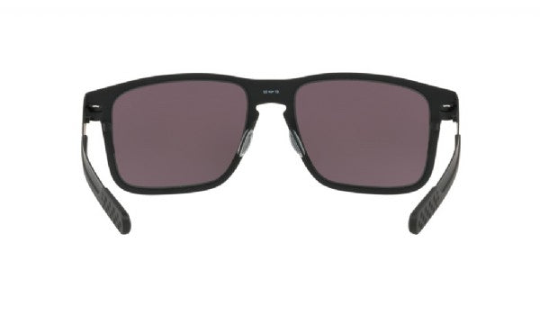 Oakley Holbrook Metal Matte Black Prizm Grey achterzijde