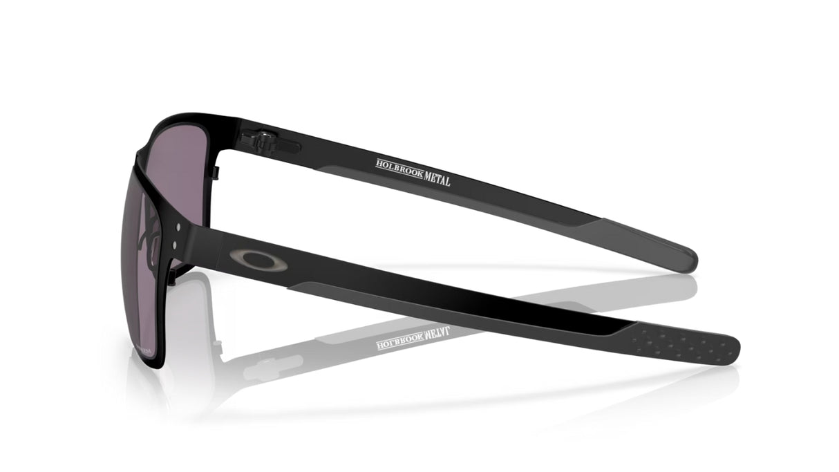 Oakley Holbrook Metal Matte Black Prizm Grey zijaanzicht