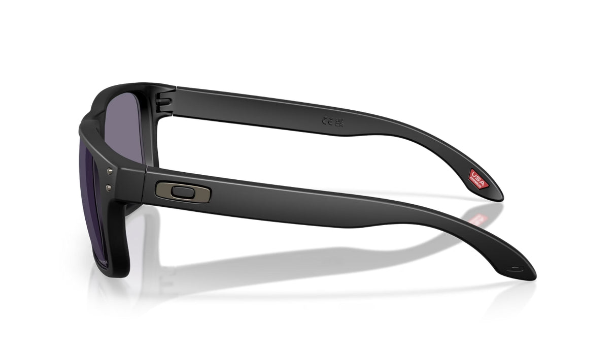 Oakley Holbrook S Matte Black/ Prizm Grey Zijkant 1