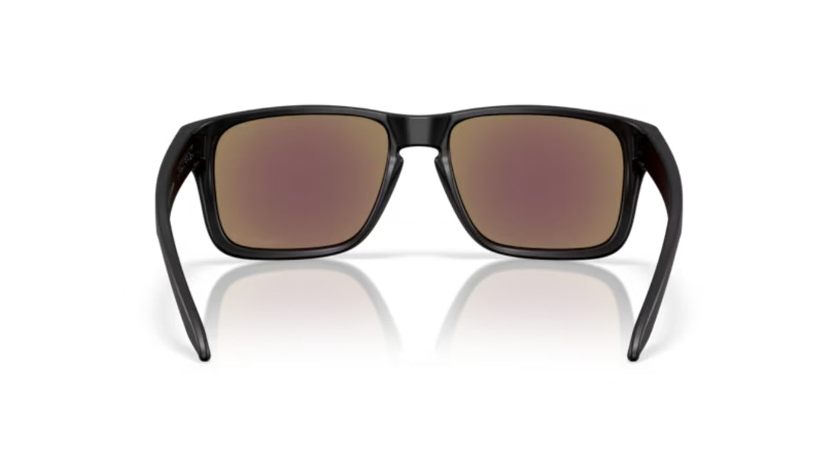 Oakley Holbrook S Matte Black Prizm Sapphire Polarized achterkant