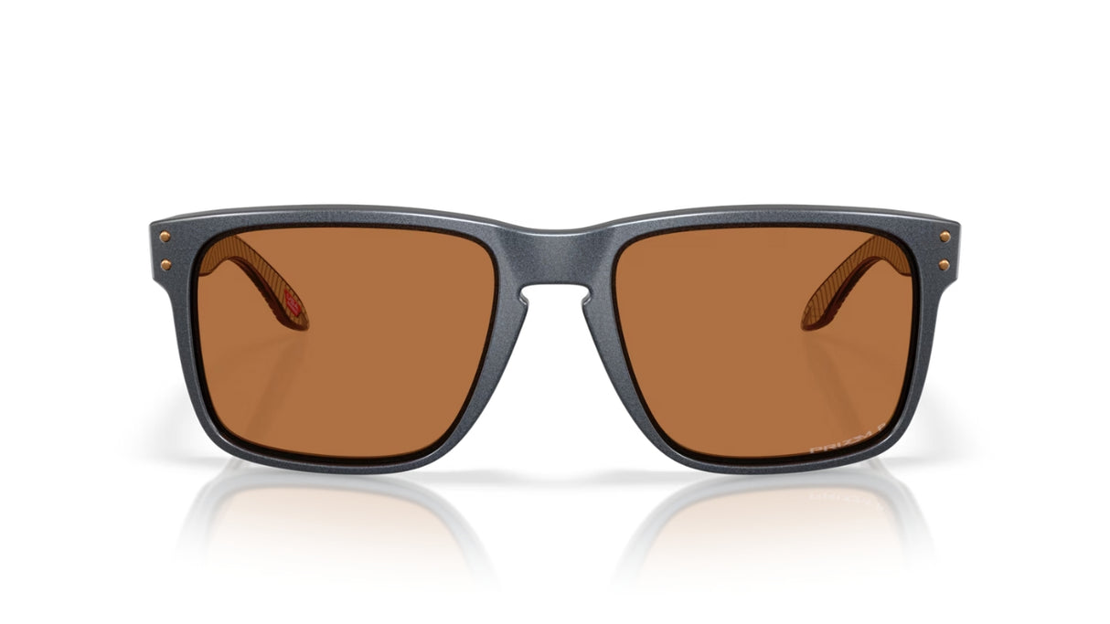 Oakley Holbrook XL Blue Steel Prizm Bronze Polarized voorzijde