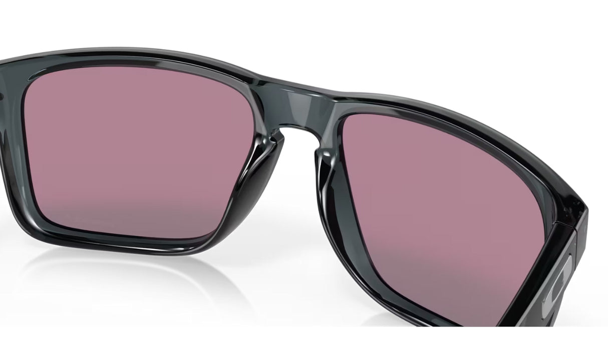Oakley Holbrook XL Crystal Black Prizm Jade achterzijde