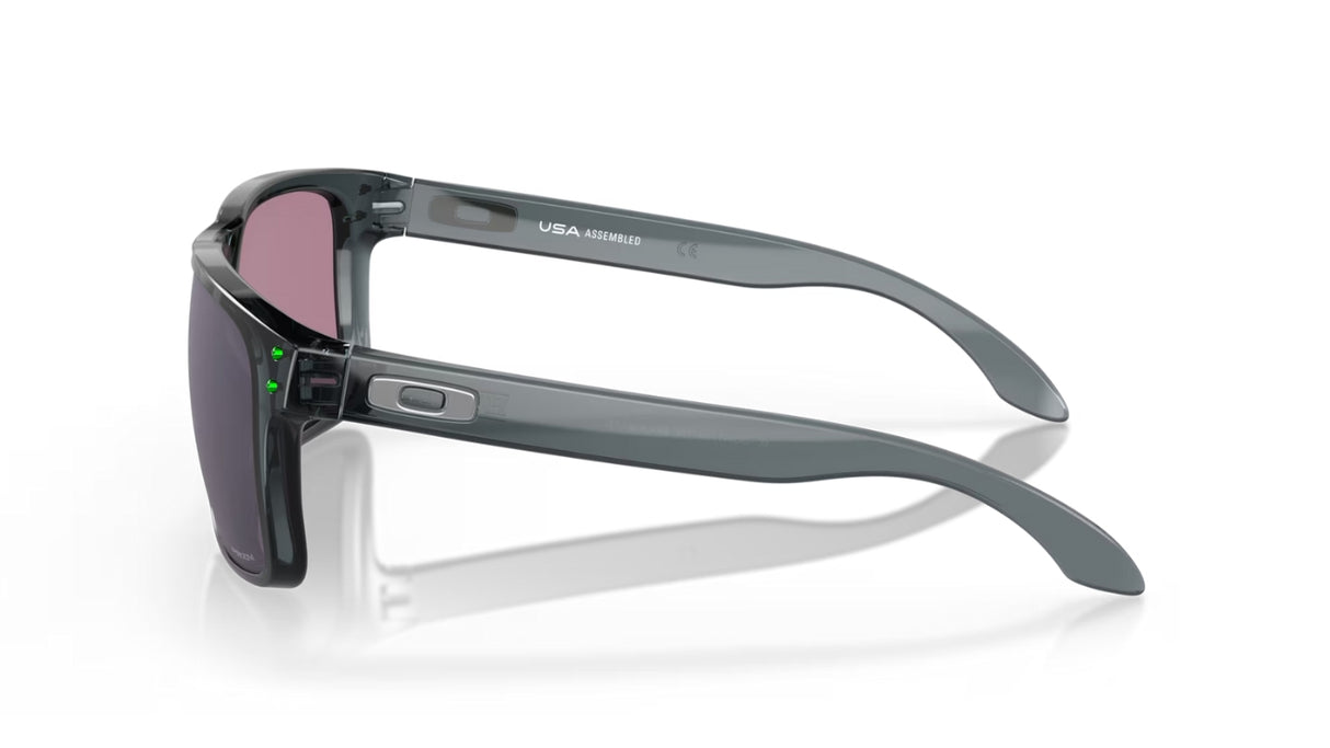 Oakley Holbrook XL Crystal Black Prizm Jade achterzijde