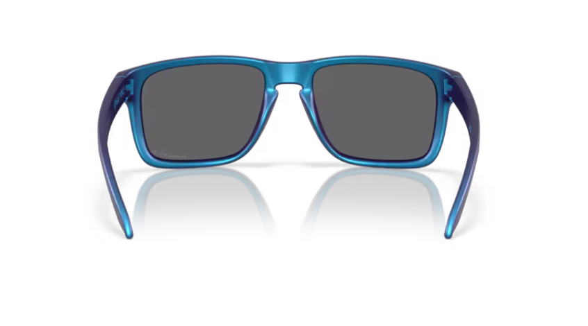 Oakley Holbrook XL Matte Cyan-Blue Colorshift/ Prizm Black Polarized Achterkant