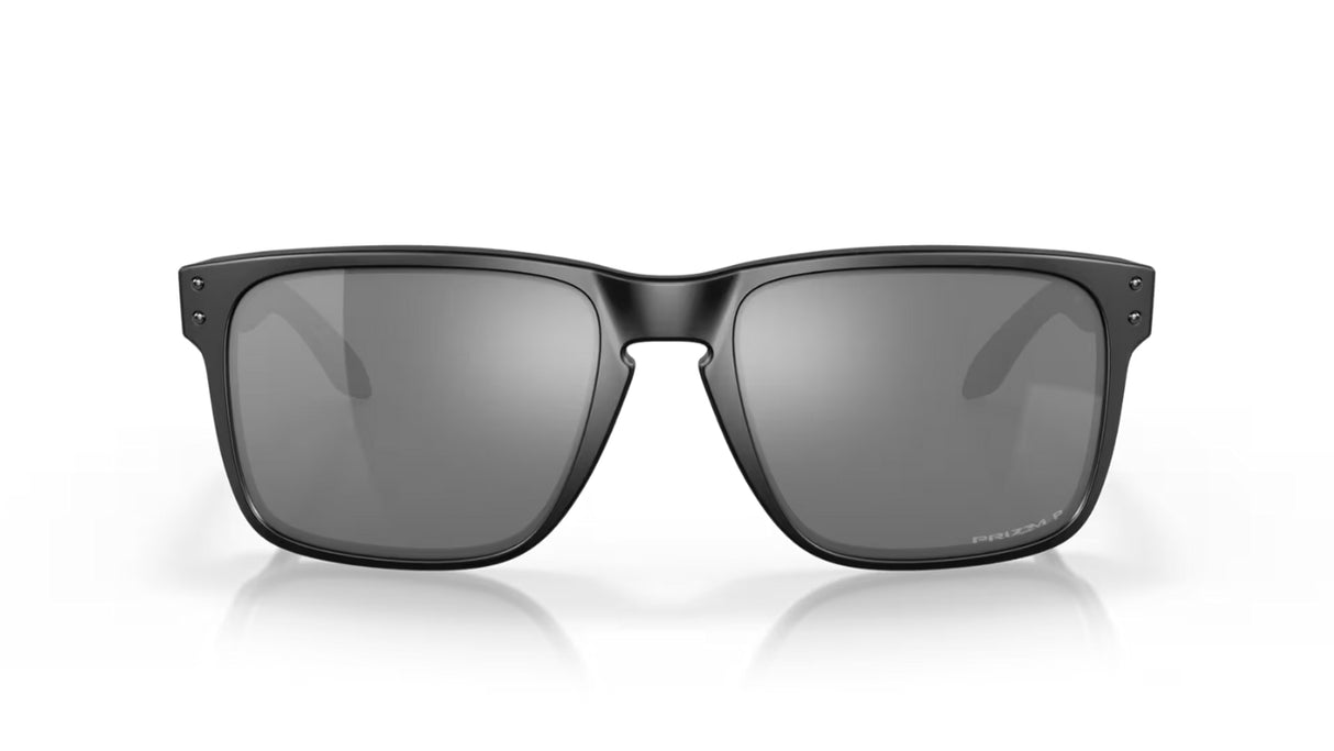 Oakley Holbrook XL Matte Black Prizm Black Polarized voorzijde