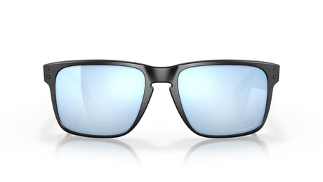 Oakley Holbrook XL Matte Black Prizm Deep H2O Polarized voorzijde