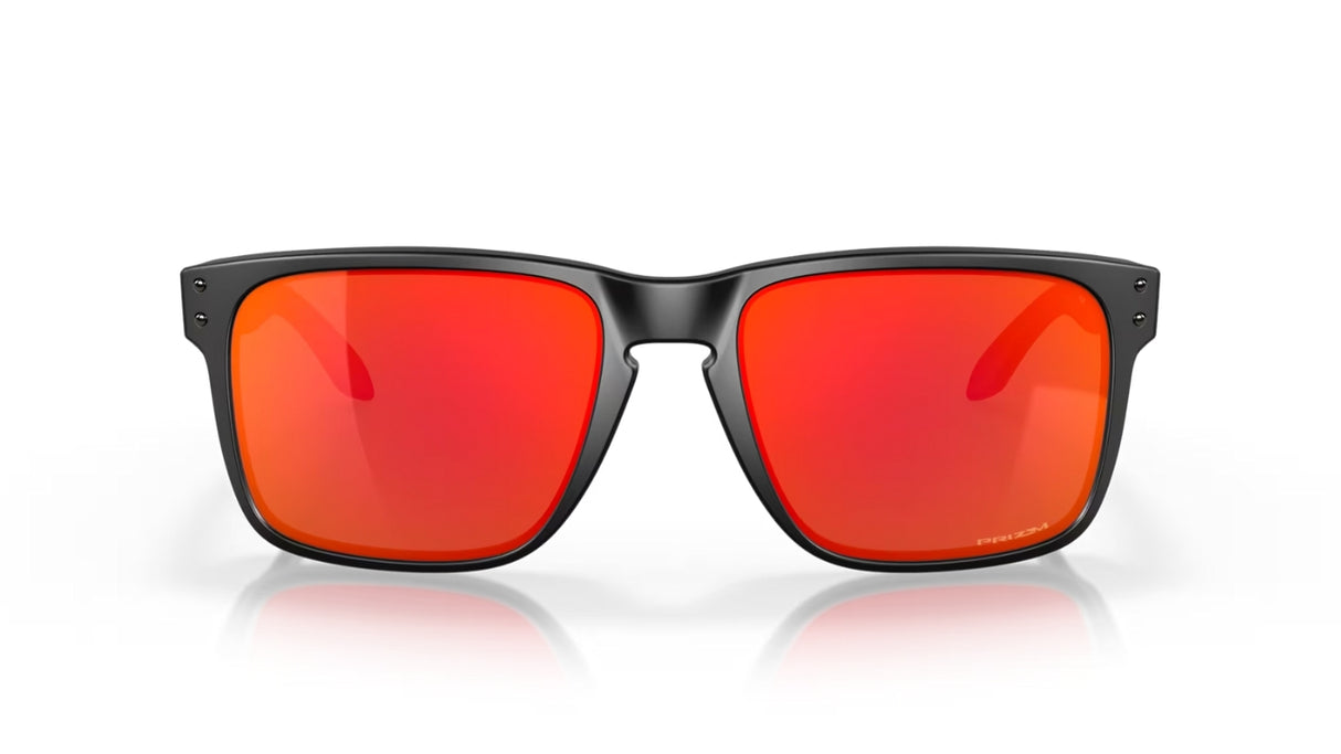 Oakley Holbrook XL Matte Black Prizm Ruby voorzijde