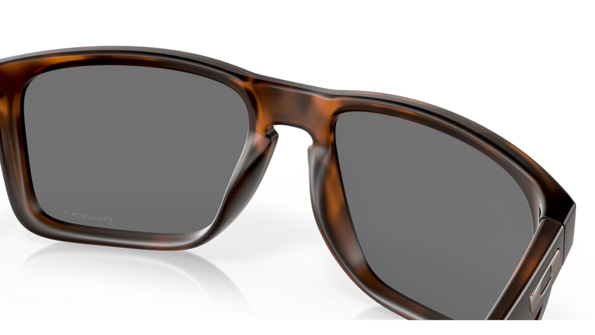 Oakley Holbrook XL Matte Brown Tortoise Prizm Black achterzijde
