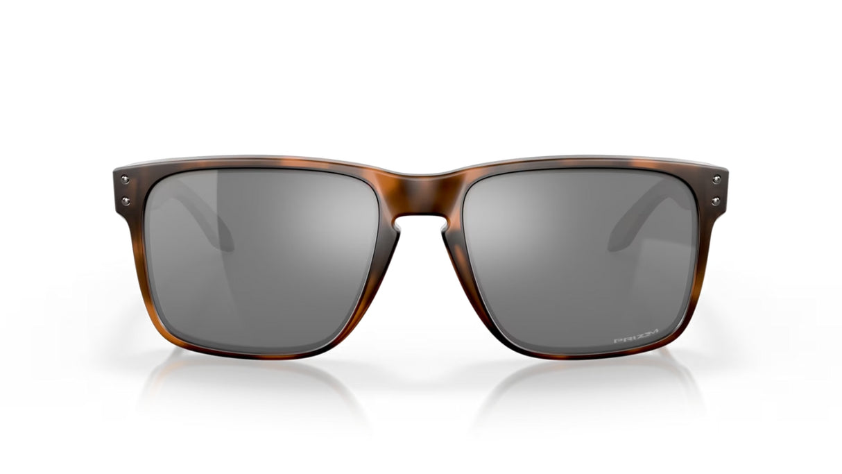 Oakley Holbrook XL Matte Brown Tortoise Prizm Black voorzijde