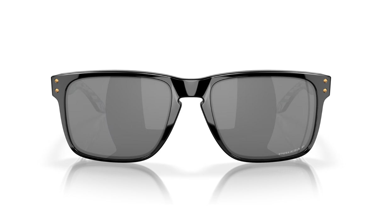 Oakley Holbrook XL Polished Black Prizm Black Polarized voorzijde