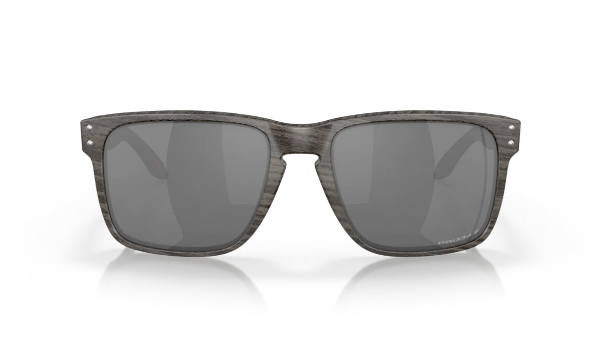 Oakley Holbrook XL Woodgrain Prizm Black Polarized voorzijde