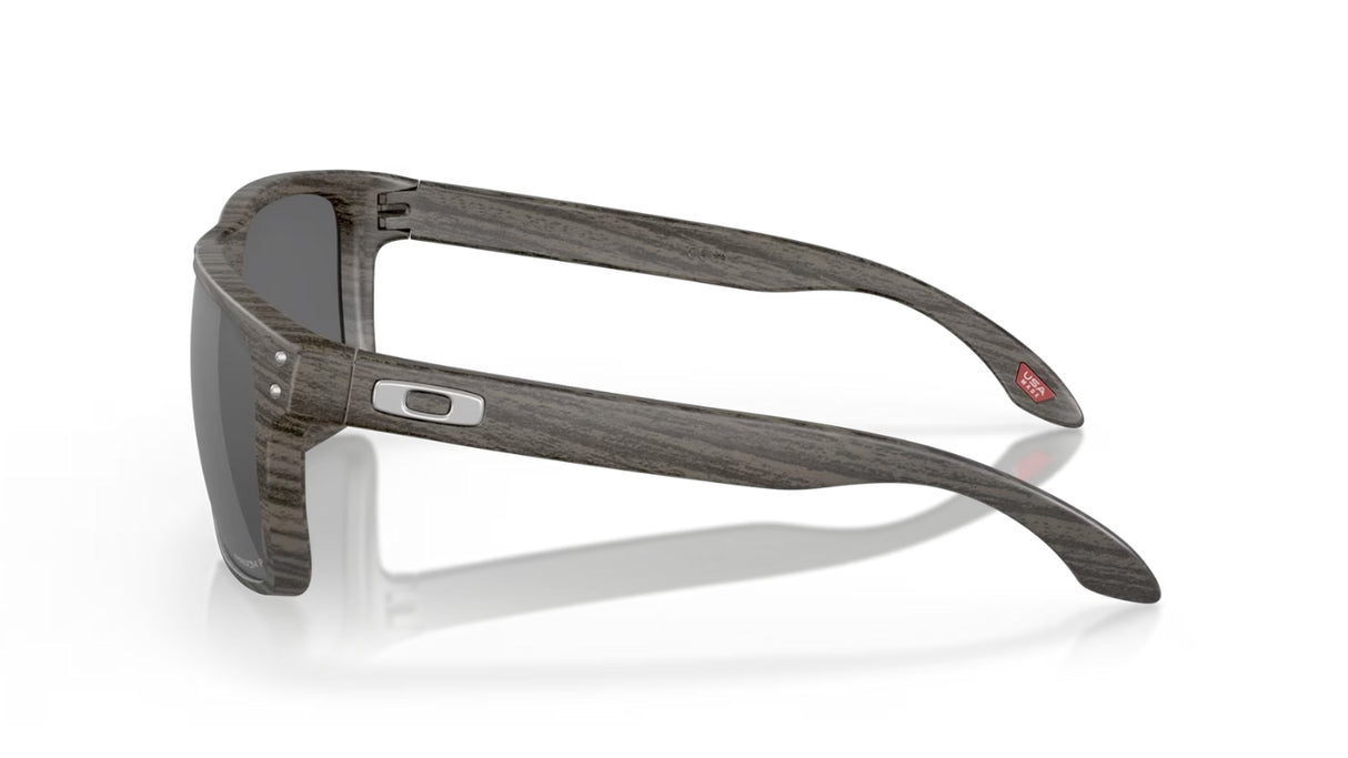 Oakley Holbrook XL Woodgrain Prizm Black Polarized zijaanzicht