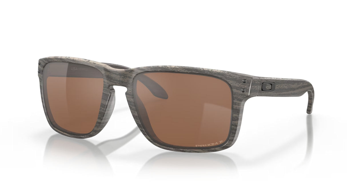 Oakley Holbrook XL Woodgrain Prizm Tungsten Polarized