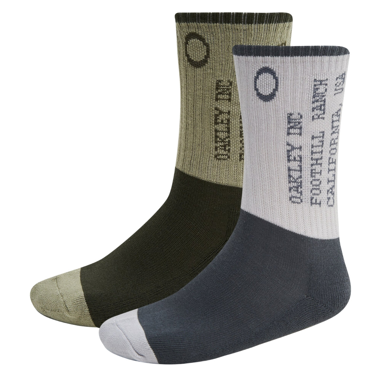 Oakley Iconic Socks (2 PCS)/ Uniform Grey