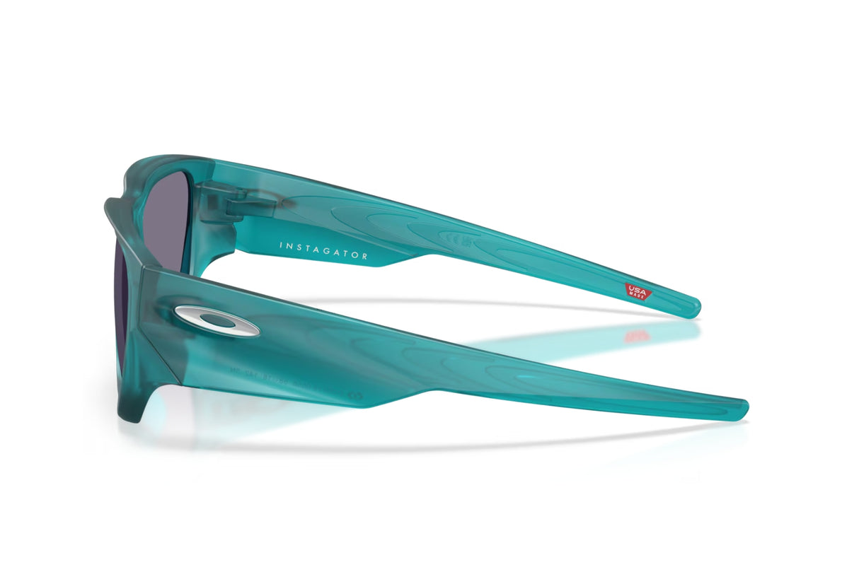 Oakley Instagator Matte Transparent Arctic Surf/ Prizm Grey Zijaanzicht