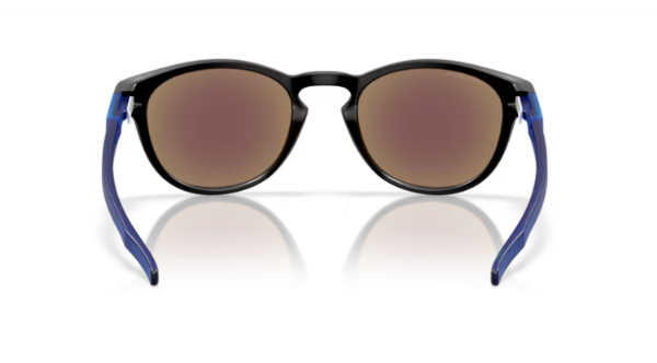 Oakley Latch Matte Black/ Prizm Sapphire Achterkant