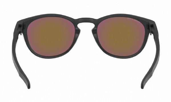 Oakley Latch Matte Black/ Prizm Violet Achterkant