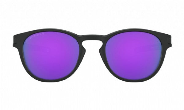 Oakley-Latch-Matte-Black-Prizm-Violet-Voorkant