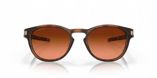 Oakley Latch Matte Brown Tortoise/ Prizm Brown Gradient Voorkant