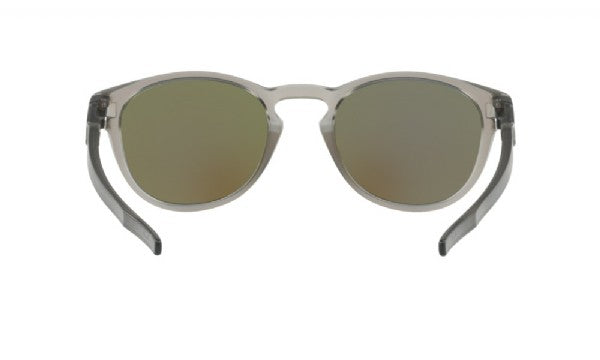 Oakley Latch Matte Grey Ink/ Prizm Sapphire Polarized Achterkant