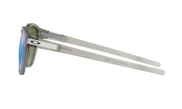 Oakley Latch Matte Grey Ink/ Prizm Sapphire Polarized Zijkant