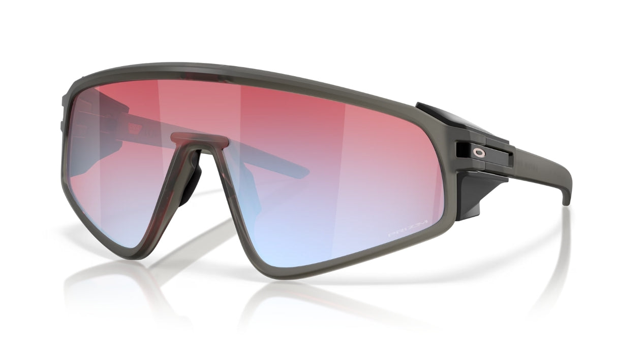 Oakley Latch Panel Matte Grey Smoke/ Prizm Snow Sapphire