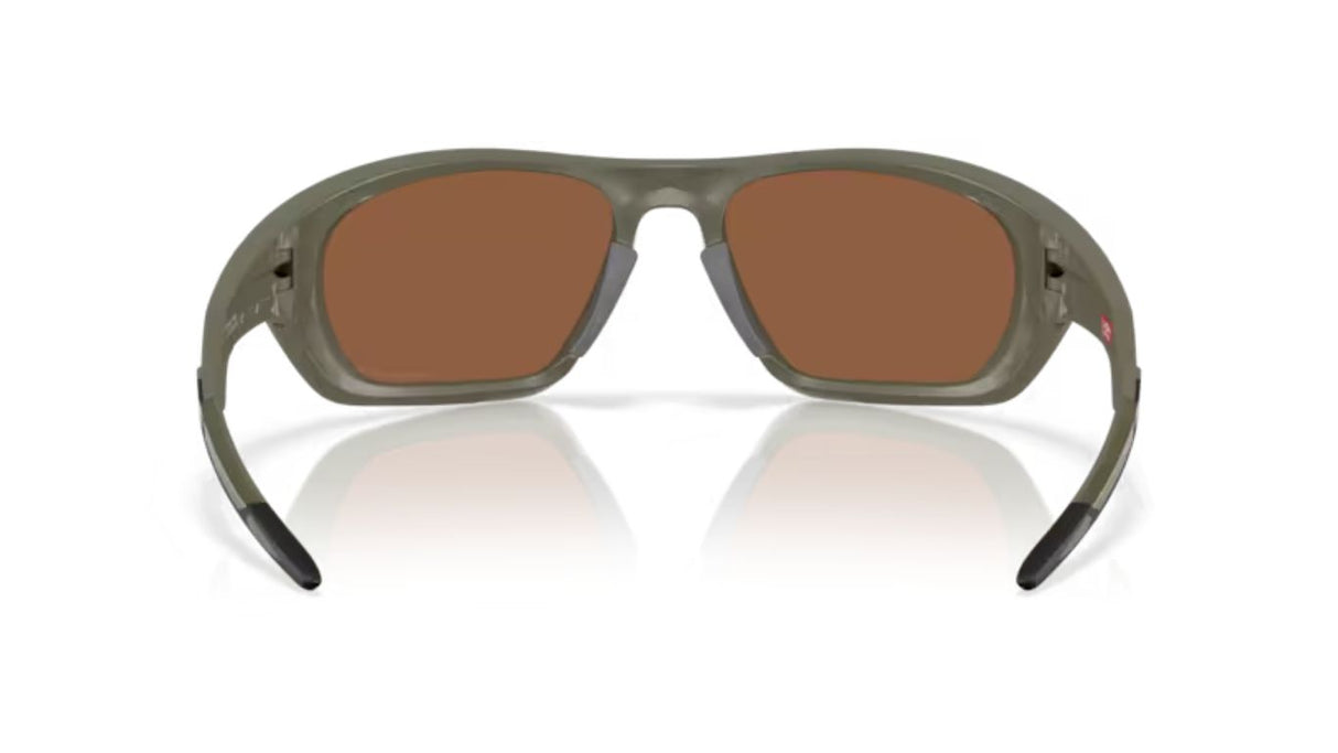 Oakley Lateralis Matte Moss / Prizm Tungsten  achterkant