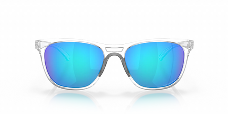 Oakley Leadline Polished Clear Prizm Sapphire Polarized vooraanzicht