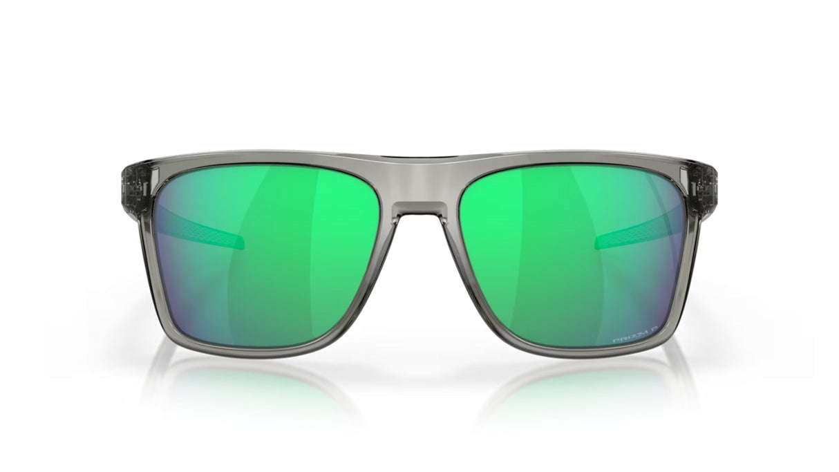 Oakley Leffingwell Grey Ink Prizm Jade Polarized voorzijde
