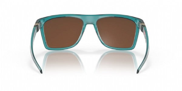 Oakley Leffingwell Matte Artic Surf/ Prizm 24K Polarized Achterkant