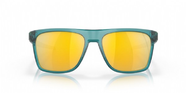 Oakley Leffingwell Matte Artic Surf/ Prizm 24K Polarized Voorkant