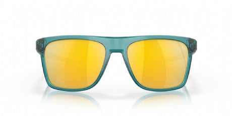 Oakley Leffingwell Matte Artic Surf/ Prizm 24K Polarized Voorkant